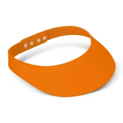 Adjustable Foam Visor - Orange (DZ)