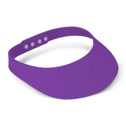 Adjustable Foam Visor - Purple (DZ)