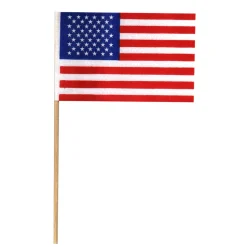 American Flags - Cloth USA Made 4" x 6" (DZ)