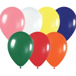 Assorted Latex Balloons 11" (25 PACK)