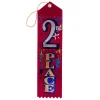 Award Ribbon - Second Place Red 7" (EACH)