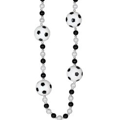 Beads - Hollow Soccer Balls 42" (6 PACK)