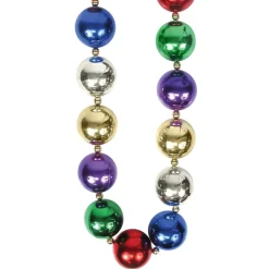 Beads - Jumbo Rainbow 50mm Balls 50" (EACH)