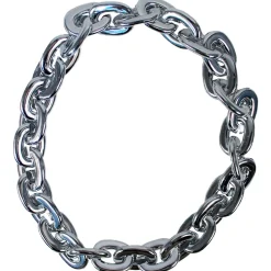 Beads - Jumbo Silver Chain Links 33" (EACH)