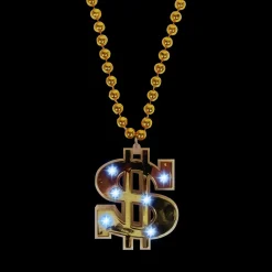 Beads - Light Up Dollar Sign 32" (EACH)