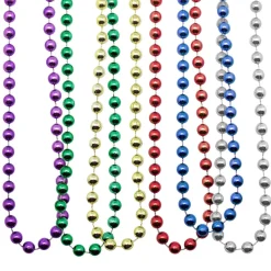 Beads - Round 10mm Assortment 48" (120 PACK)