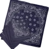Blue Paisley Bandanas 18" (DZ)