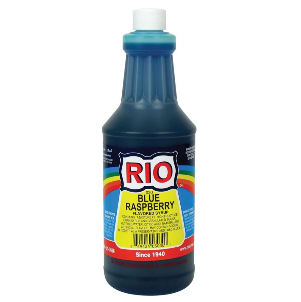 Blue Raspberry Snow Cone Syrup - Quart (EACH)