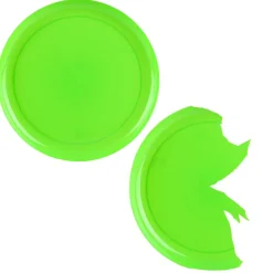 Break-A-Plates Plastic Carnival Game Plates Green (250 PACK)