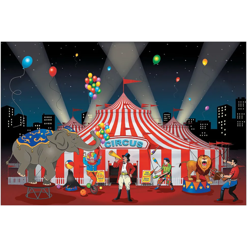 Carnival Backdrop Banner 9' x 6' (EACH)