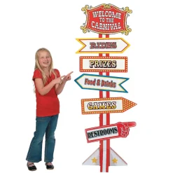 Carnival Directional Sign 5' (EACH)