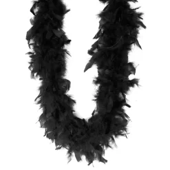 Chandelle Feather Boa - Black 6' (EACH)