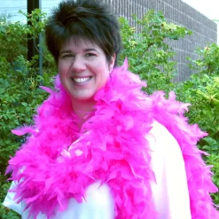 Chandelle Feather Boa - Pink 6' (EACH)