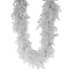 Chandelle Feather Boa - White 6' (EACH)