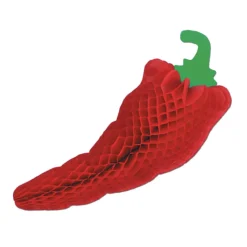 Chili Pepper 17" Art Tissue Decoration (EACH)
