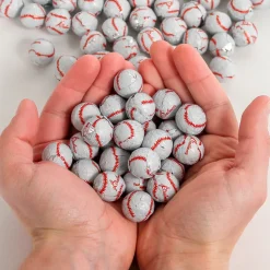 Chocolate Baseballs .75" (100 PACK)
