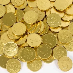 Chocolate Coins - Half Dollars 1.5" (100 PACK)