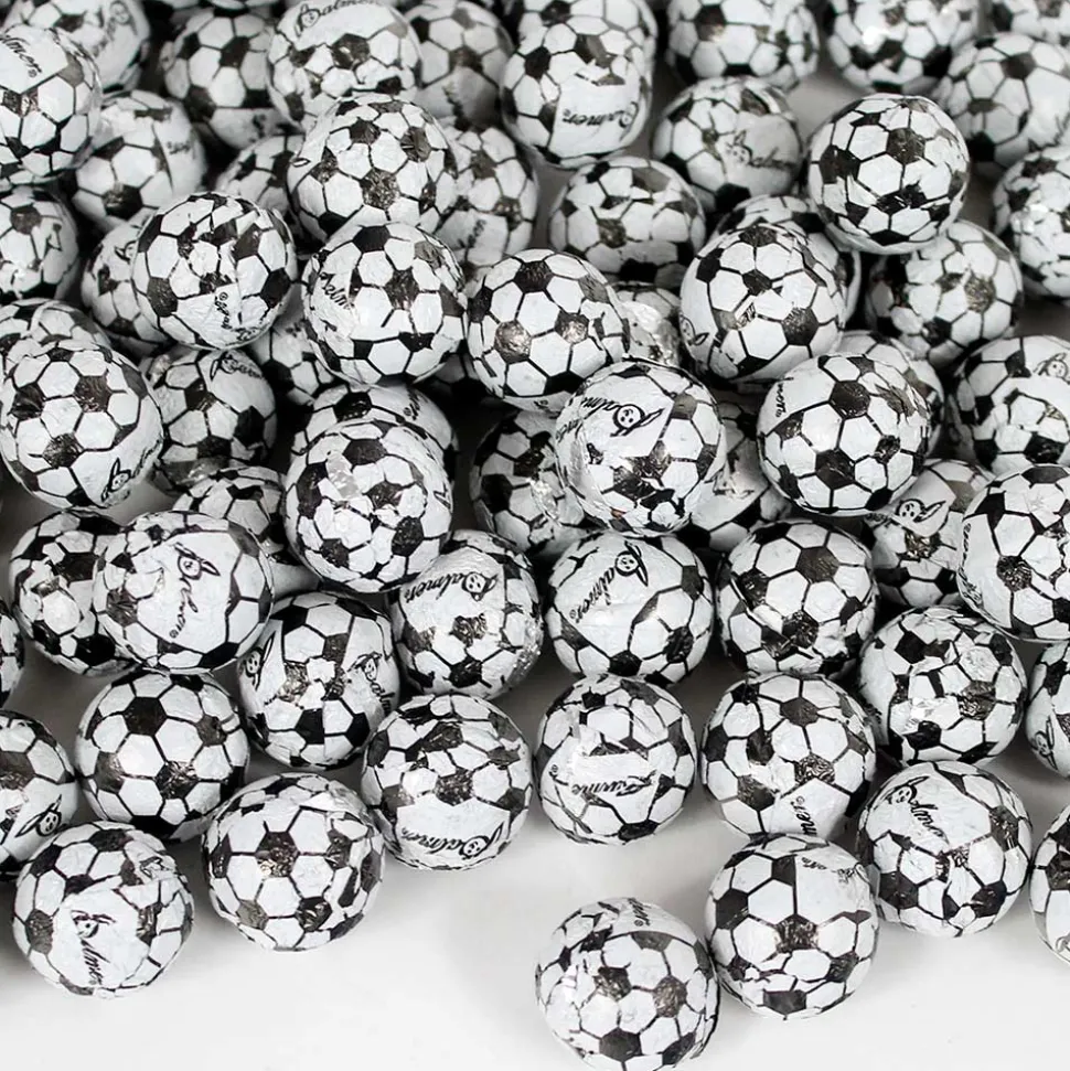 Chocolate Soccer Balls .75" (100 PACK)