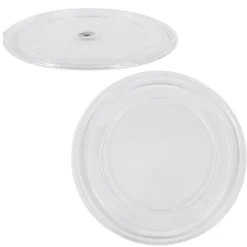 Clear Soft Plastic Serving Bowl Lid 160 oz (EACH)