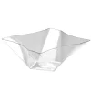 Clear Twist Square Serving Bowl 161 oz (EACH)