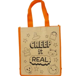 Color Your Own Halloween Tote Bag Assorted 10