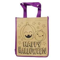 Color Your Own Halloween Tote Bag Assorted 10