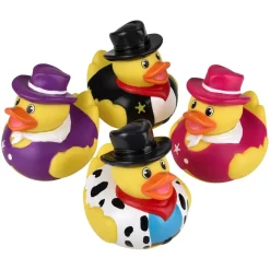 Cowboy Rubber Duck Assortment 3.75