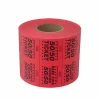 Double Roll 50/50 Tickets - Red 1000 Roll (EACH)