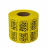 Double Roll 50/50 Tickets - Yellow 1000 Roll (EACH)