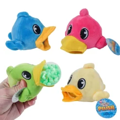 Ducky Squeezy Bead Plush Assorted 3" (EACH)