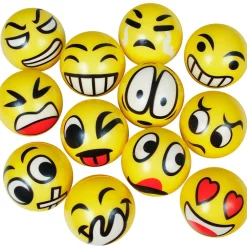 Emoticon Stress Ball Assortment 3" (DZ)