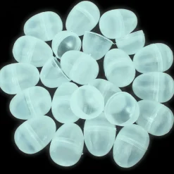 Empty Plastic Easter Eggs - Glow 2-1/3" (100 PACK)