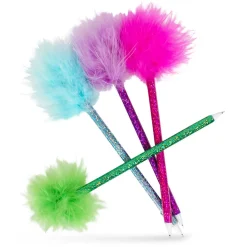 Feather Pen Assortment 8.5" (DZ)