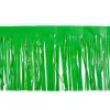 Float Drape - Vinyl Fringed 15" x 10' Green (EACH)
