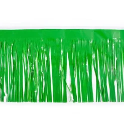 Float Drape - Vinyl Fringed 15" x 10' Green (EACH)