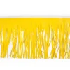 Float Drape - Vinyl Fringed 15" x 10' Yellow (EACH)