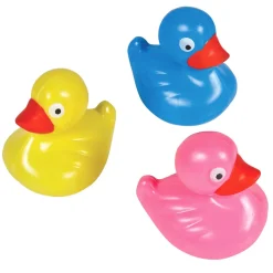 Floating Plastic Ducks 3" (DZ)
