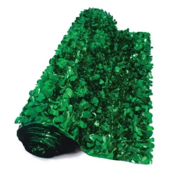 Float Sheeting - Metallic Floral 36" x 15' Green (EACH)