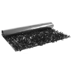 Float Sheeting - Vinyl Floral 36" x 15' Black (EACH)