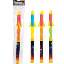 Foam Pump Action Rocket Assortment 19