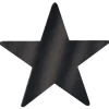 Foil Star Cutout - Black 15" (EACH)