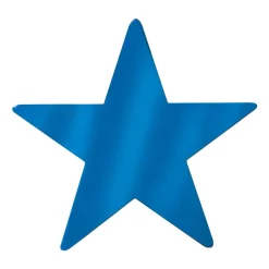 Foil Star Cutout - Blue 12" (EACH)