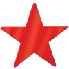 Foil Star Cutout - Red 15" (EACH)