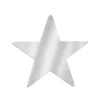 Foil Star Cutout - Silver 5" (EACH)
