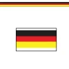 German Flag Poly Decor Material 50' (EACH)