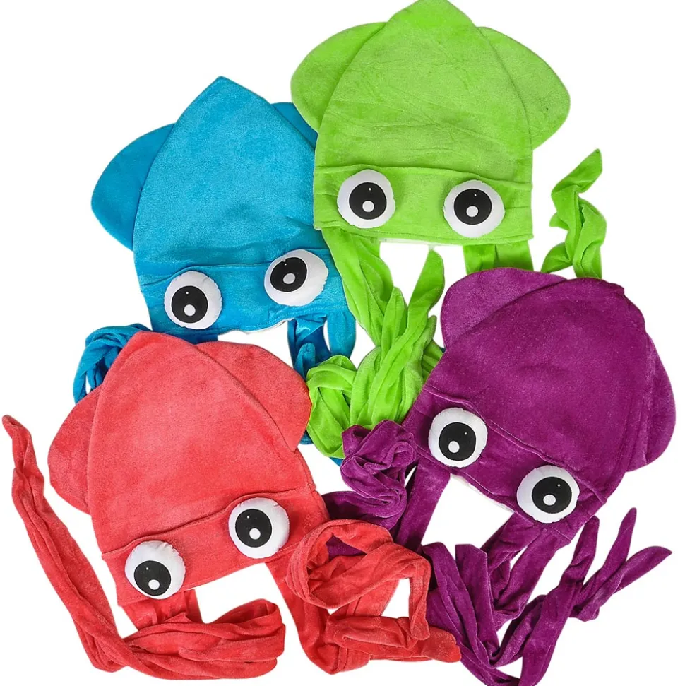 Giant Squid Hat Assorted (EACH)