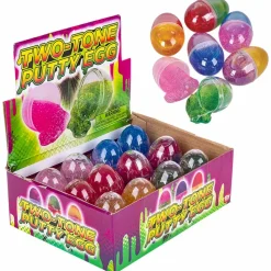 Glitter Putty Egg Assortment 2.25
