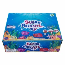 Glittery Sugar Squish Axolotl Assortment 2" (24 PACK)