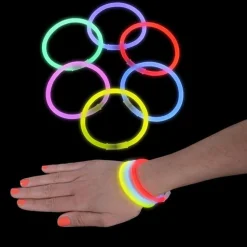 Glow Bracelet Assortment 8" (100 PACK)
