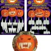 Glow-In-The-Dark Pumpkin Teeth Assorted (EACH)